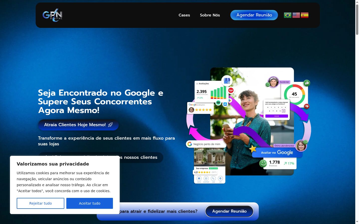 Screenshot tal-banner tal-kunsens muri qabel kwalunkwe interazzjoni