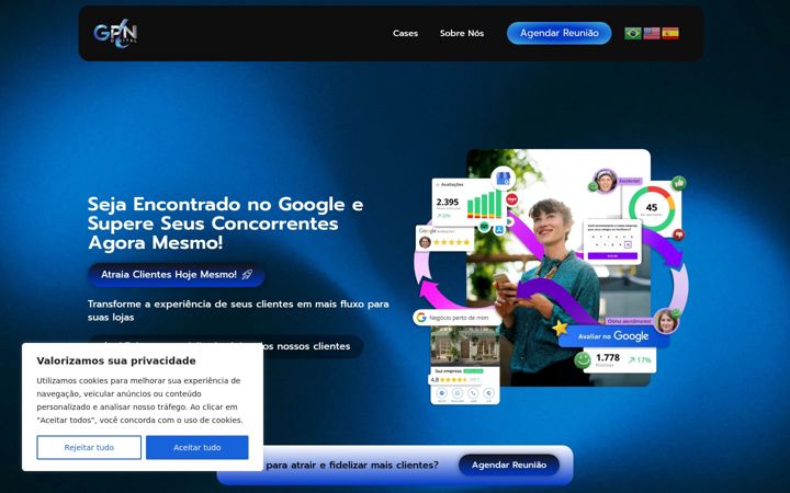 Screenshot of gpndigital.com.br