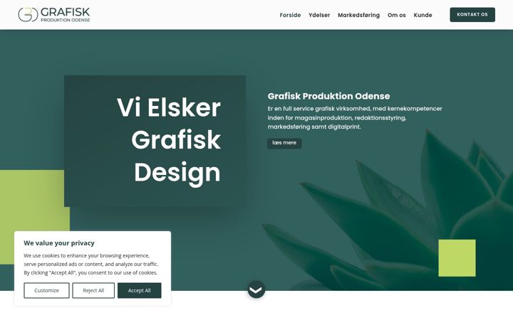 Screenshot of gpo.dk