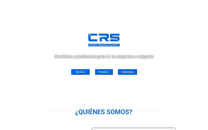 Screenshot of gpocrs.mx