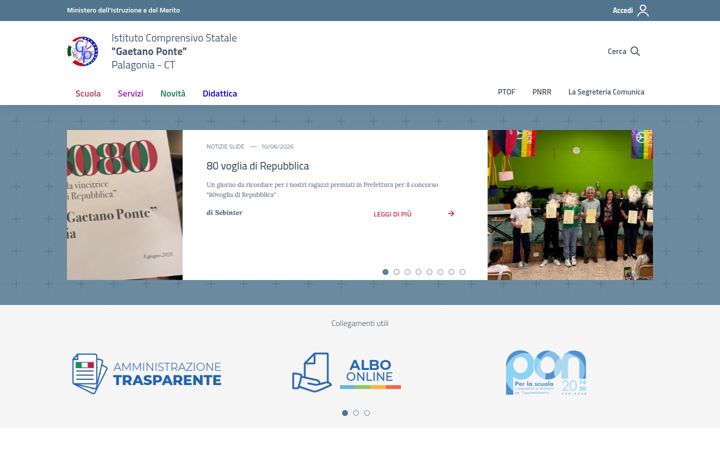 Screenshot of gponte.it