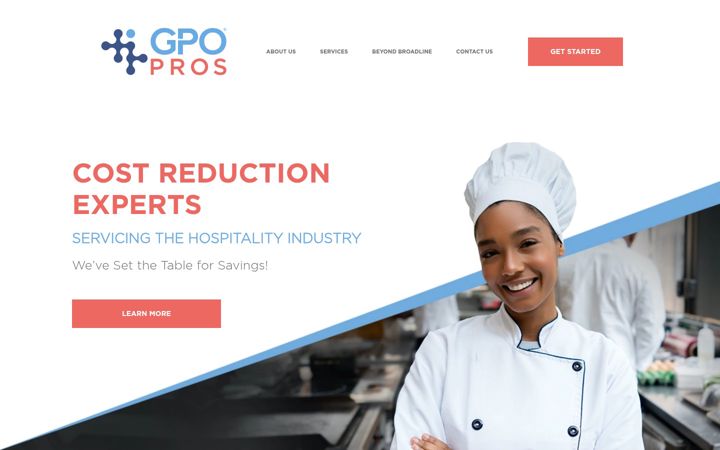 Screenshot of gpopros.com