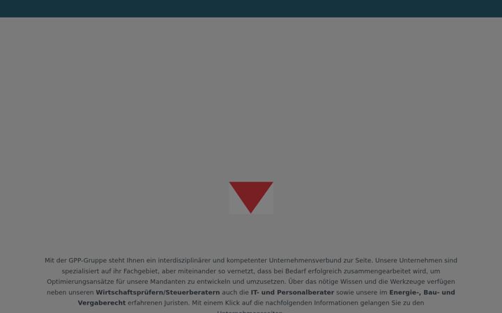 Screenshot of gpp-gruppe.de