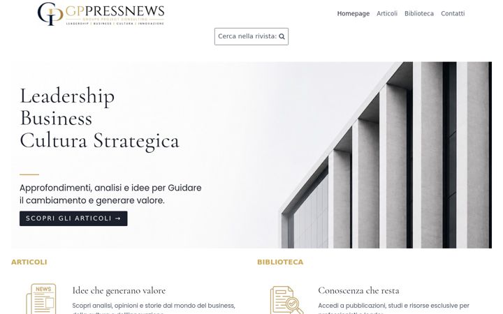 Captura de pantalla de gppressnews.com