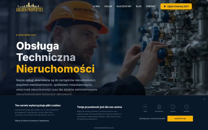 Screenshot of gproperties.pl