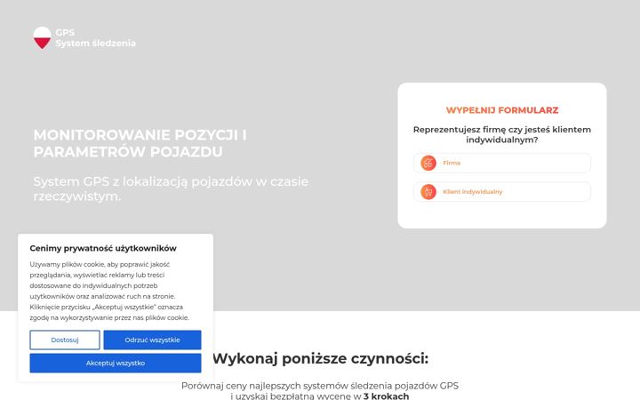 Screenshot of gps-dla-kazdego-biznesu.com