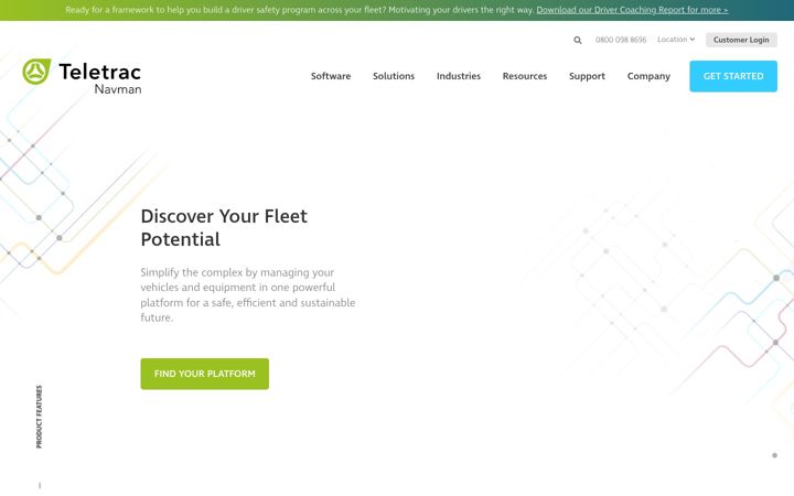 Screenshot of gps-tracking.co.uk