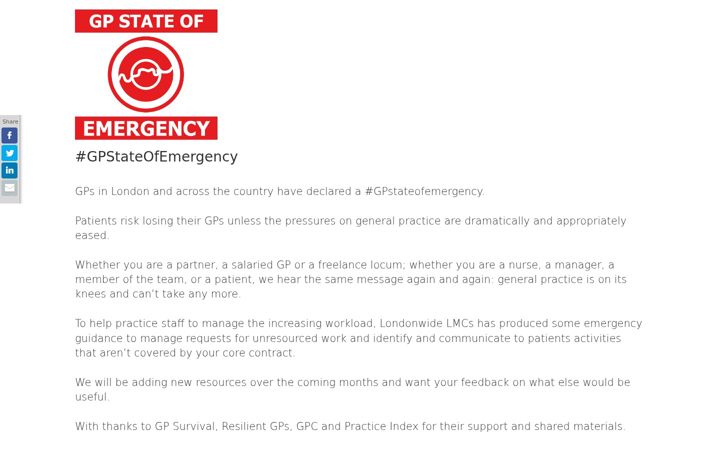 Screenshot of gpsoe.org.uk