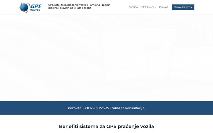 Screenshot of gpspracenje.co.rs
