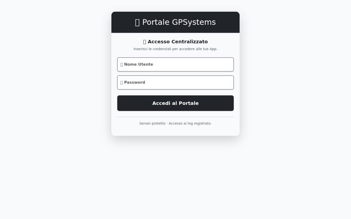 Screenshot of gpsystems.it