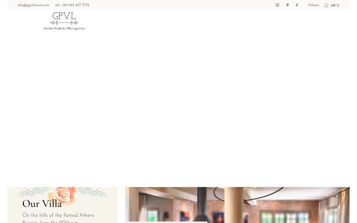 Screenshot of gpvlresort.com