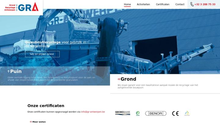 Screenshot of gr-antwerpen.be
