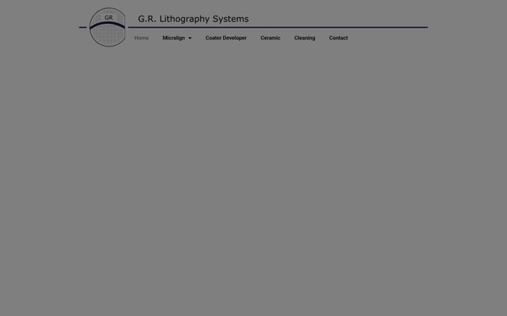 Screenshot of gr-litho.com