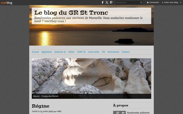 Screenshot of gr-saint-tronc.com