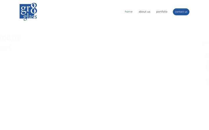 Screenshot of gr8glass.co.uk