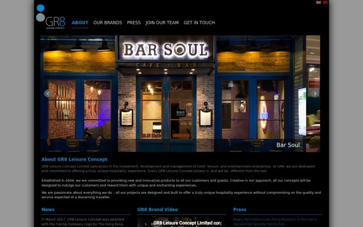 Screenshot of gr8lc.com