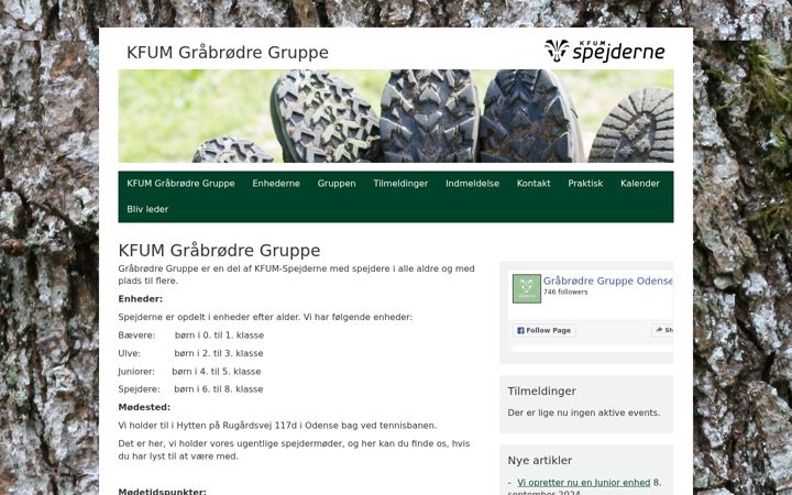 Screenshot of graabroedre-gruppe.dk