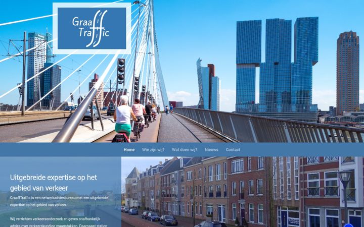 Screenshot of graafftraffic.nl