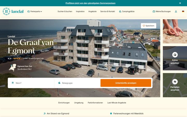 Screenshot of graafvanegmont.de