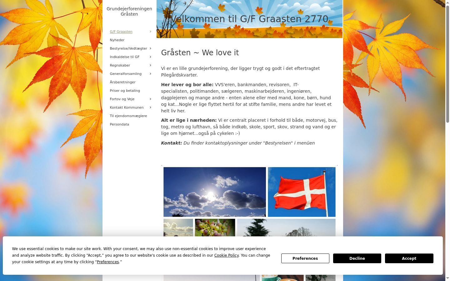Screenshot des Einwilligungsbanners vor jeglicher Interaktion