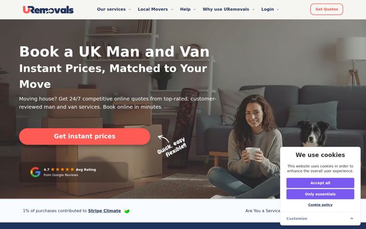 Screenshot of grabbitsquad.co.uk