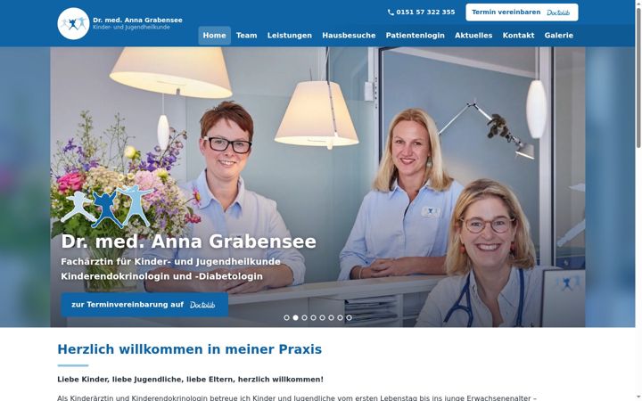 Screenshot of grabensee.de