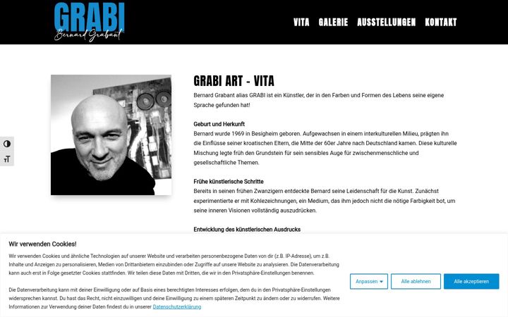 Screenshot of grabi-art.de