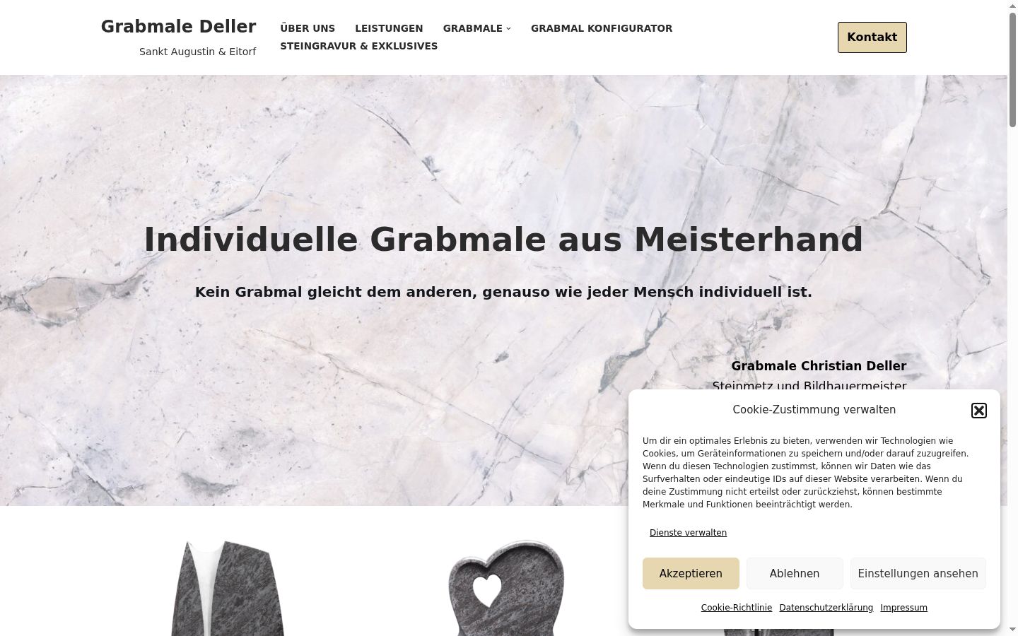 Screenshot van de toestemmingsbanner zoals getoond vóór enige interactie