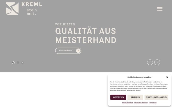 Screenshot of grabmale-kreml.de