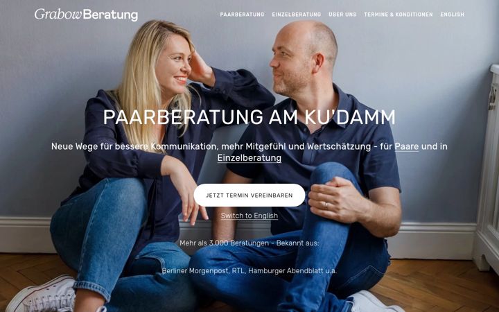 Screenshot of grabow-beratung.de