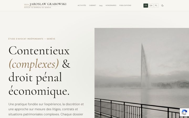 Screenshot of grabowski.ch