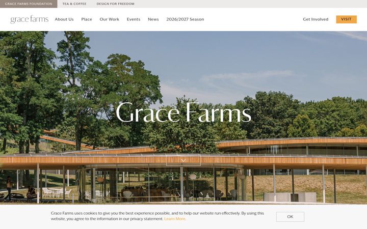Screenshot of gracefarms.org