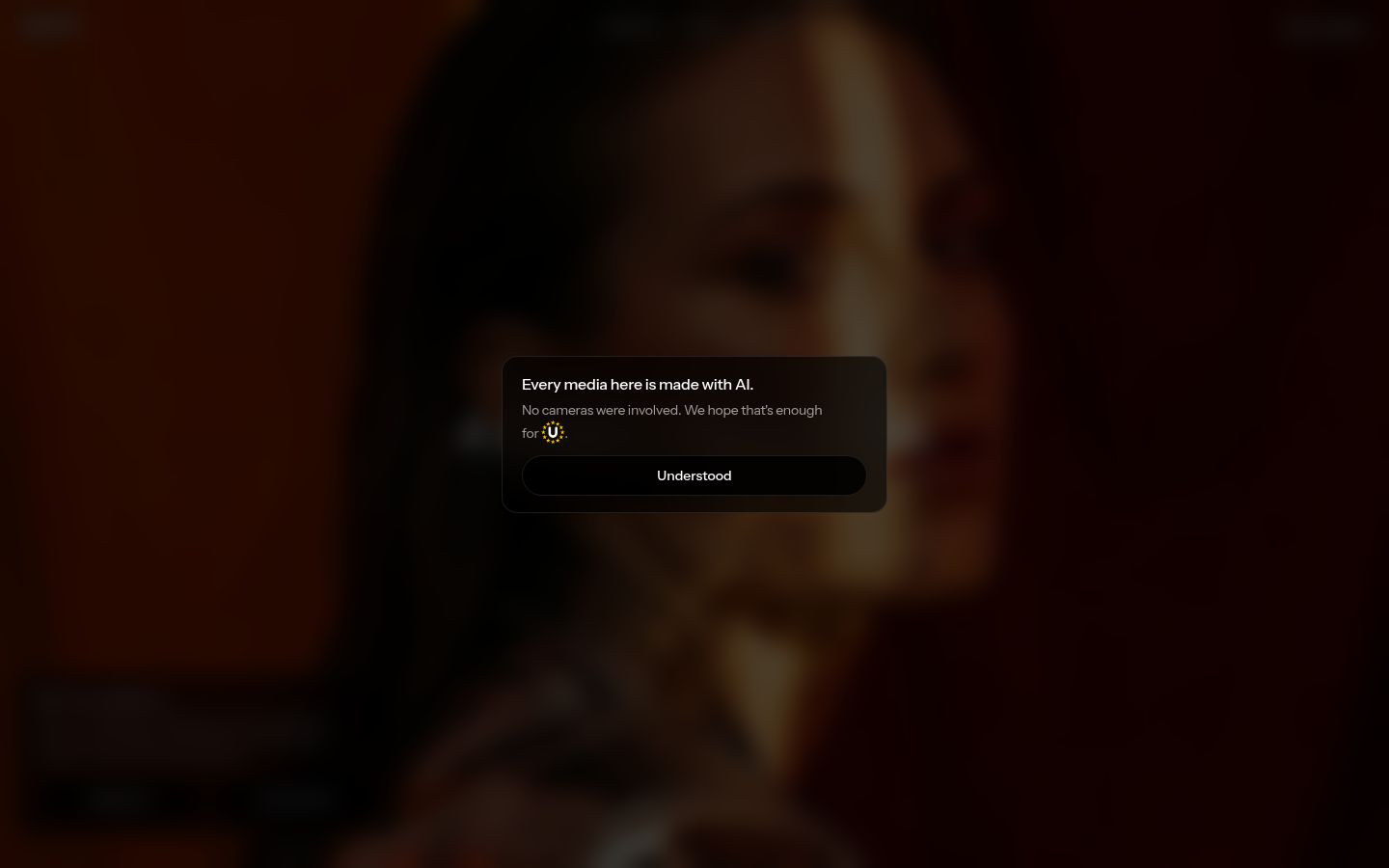 Screenshot του banner συγκατάθεσης που εμφανίστηκε πριν από οποιαδήποτε αλληλεπίδραση