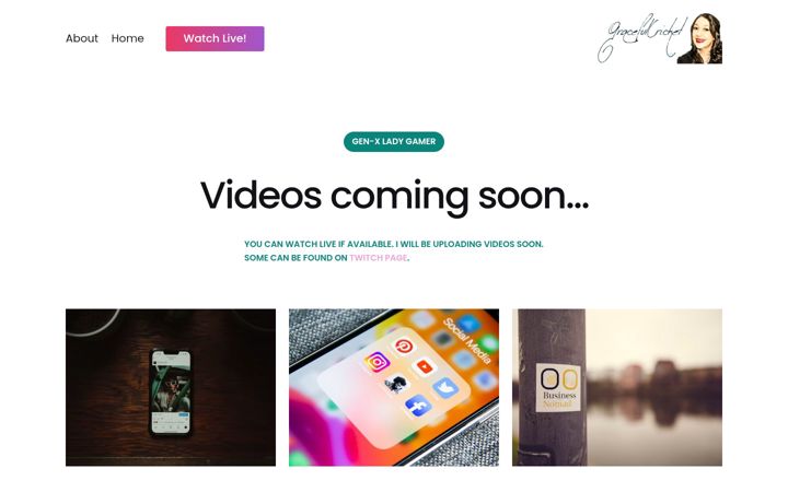 Screenshot of gracefulcricket.com