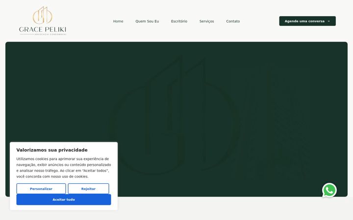 Screenshot of gracepeliki.adv.br