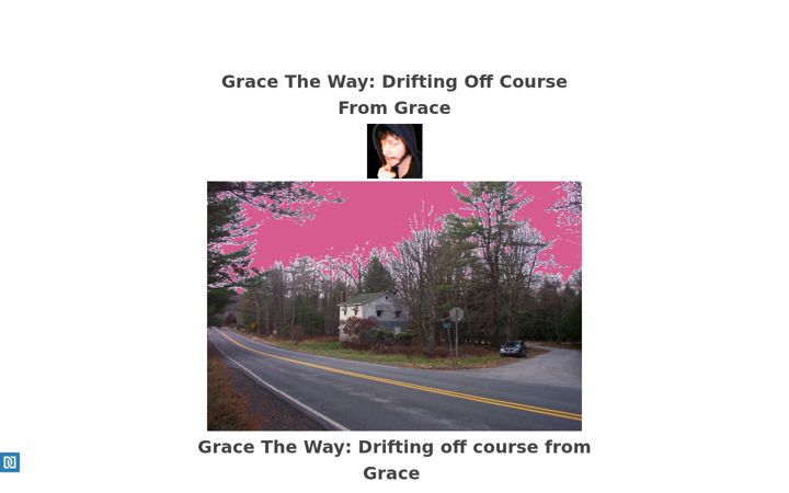Screenshot of gracetheway.org