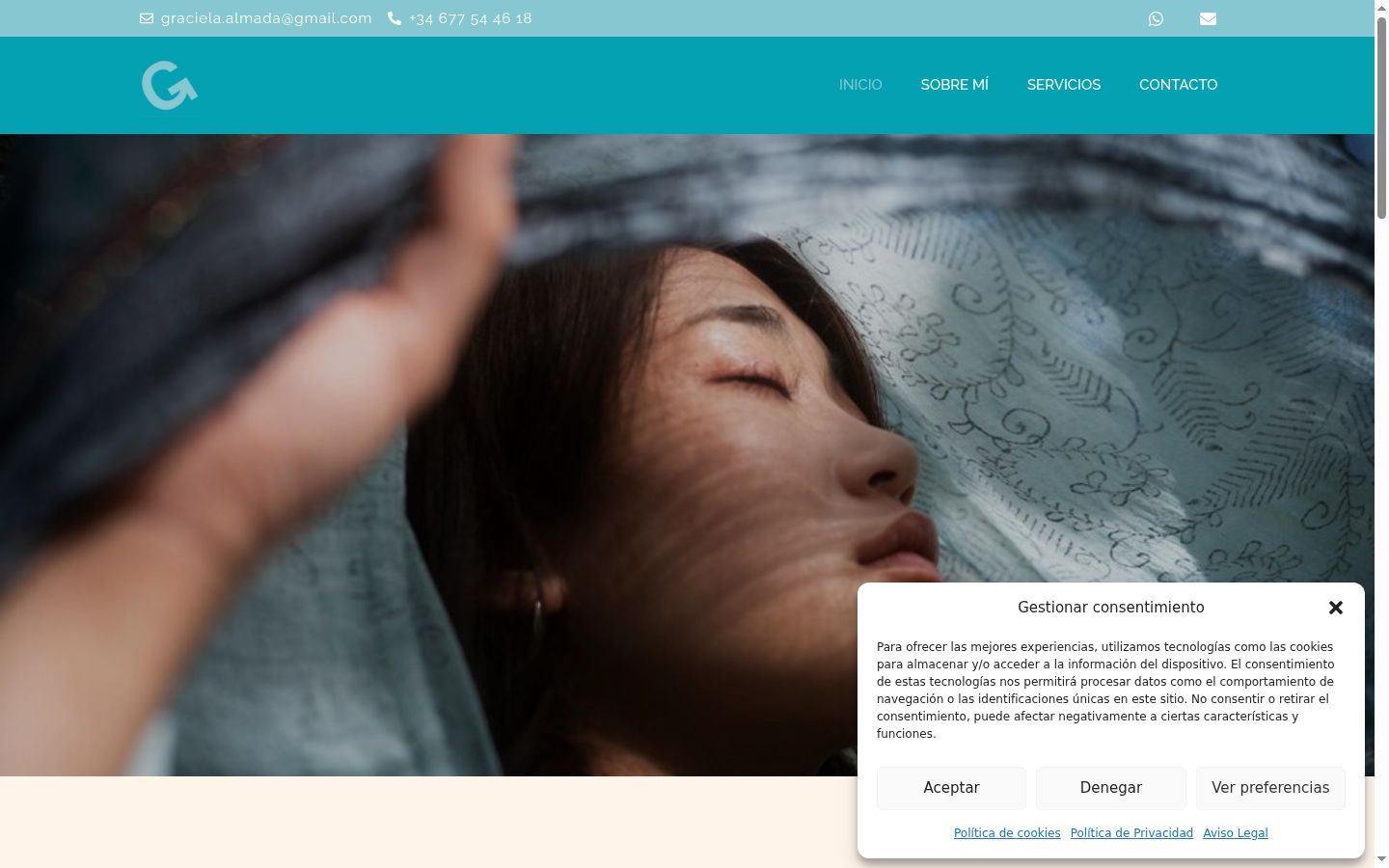 Screenshot van de toestemmingsbanner zoals getoond vóór enige interactie