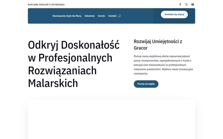 Screenshot ta' gracor.pl