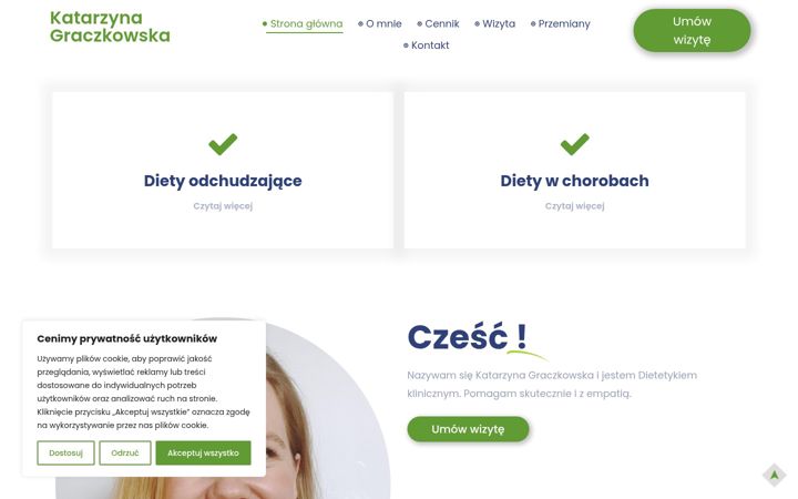 Screenshot of graczkowska.pl