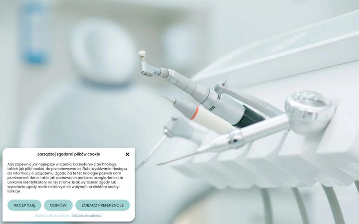 Screenshot of gradent.pl