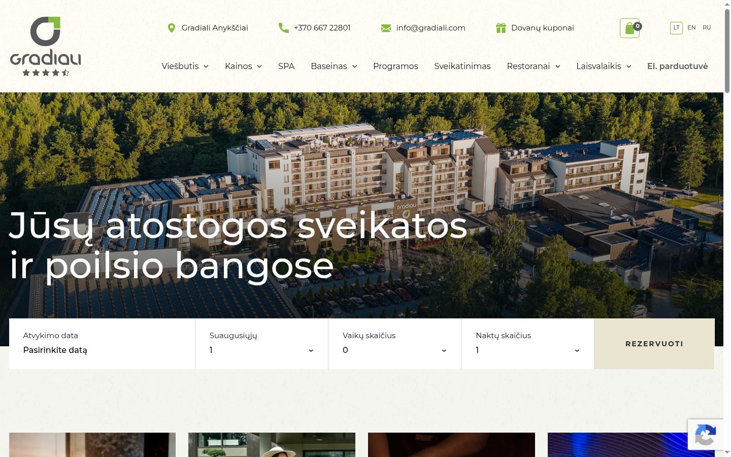 Skærmbillede af samtykkebanneret, som det blev vist før nogen interaktion