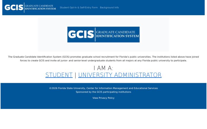 Screenshot of gradid.fsu.edu