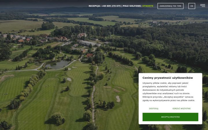 Screenshot of gradigolfclub.pl