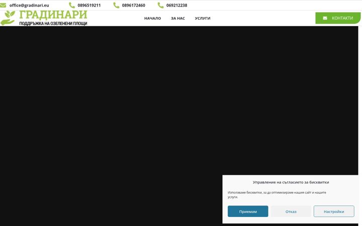 Screenshot of gradinari.eu