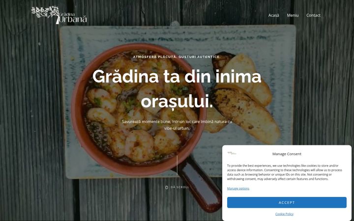 Screenshot of gradinaurbana.com