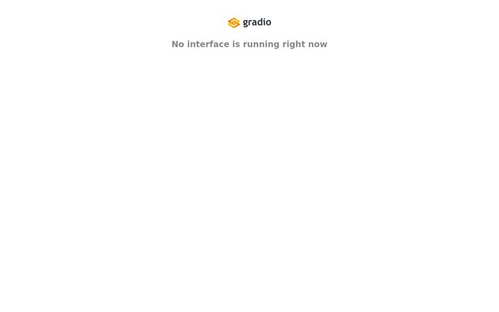 Screenshot of gradio.live
