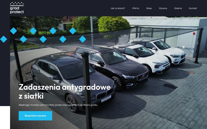 Screenshot ta' gradprotect.pl
