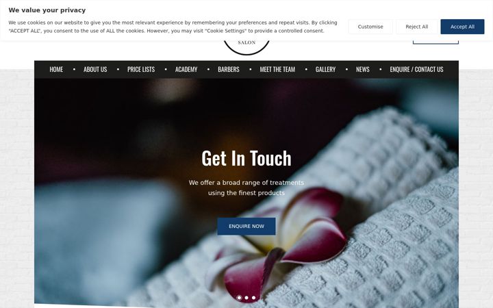Screenshot of graduatemk.co.uk