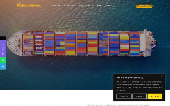 Screenshot of gradventura.com