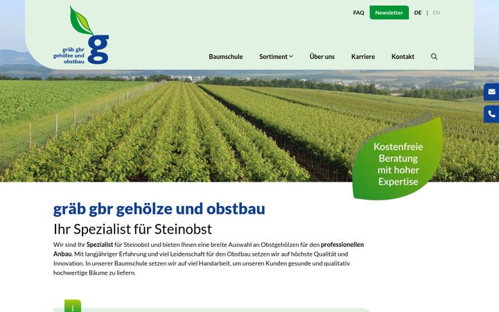 Screenshot of graeb.com